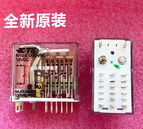 Az431-13-1Hus Brand New Original Tyco Relay R10-E1X6-V90 Matching Base 27E130