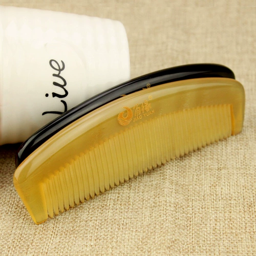 角缘 Аутентичные рога с чистым скотом расчесывали натуральные электростатические выпадения волос мужчина овец овец расчесывал женский дом подлинный против расчесывающего расчески