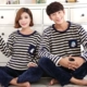 Flannel ấm đôi vài bộ đồ ngủ dài tay mùa đông mũ san hô lông cừu cổ tròn phim hoạt hình dễ thương dịch vụ nhà phù hợp
