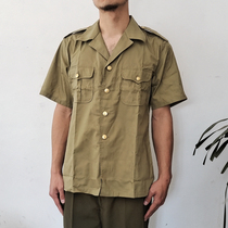 In stock 87 Lushi short-sleeved shirt 2 pockets vintage collection summer shirt