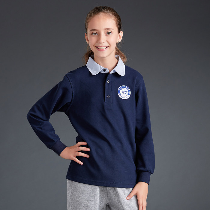 Hui Yang School Conserved Female Long Sleeve T-shirt Sports Long Sleeve Blouse