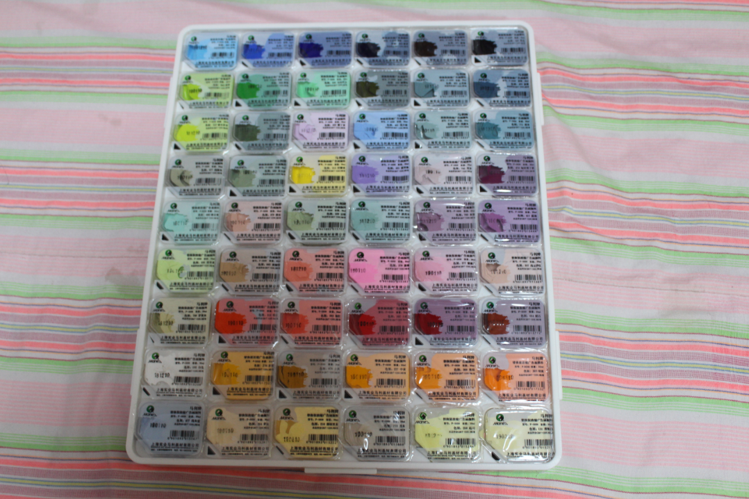 Marley Jelly Gouache Face 54 Colors Beginner Art Supplies Marley Jelly Paint Gouache Set 30ml