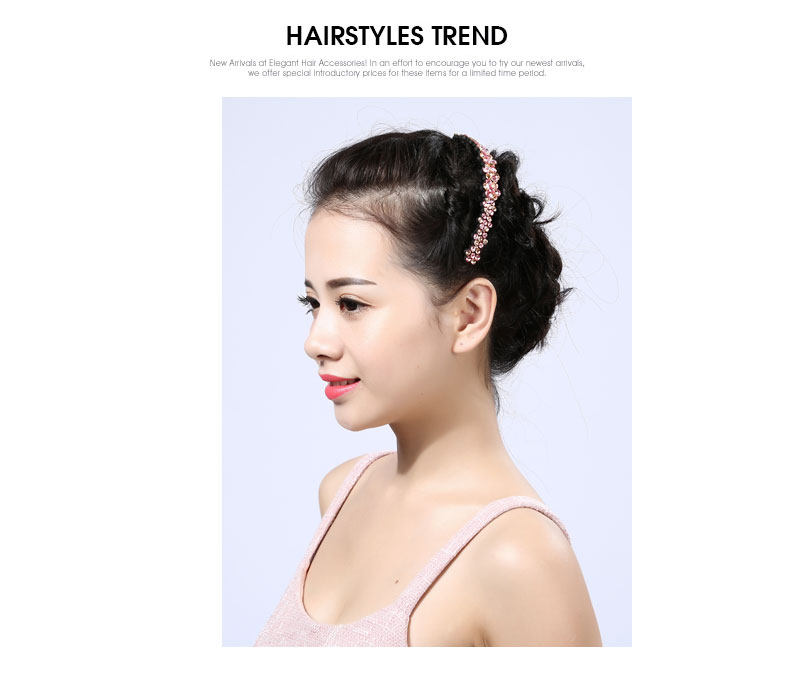 Accessoire cheveux en Diamant Crystal - Ref 1200338 Image 13