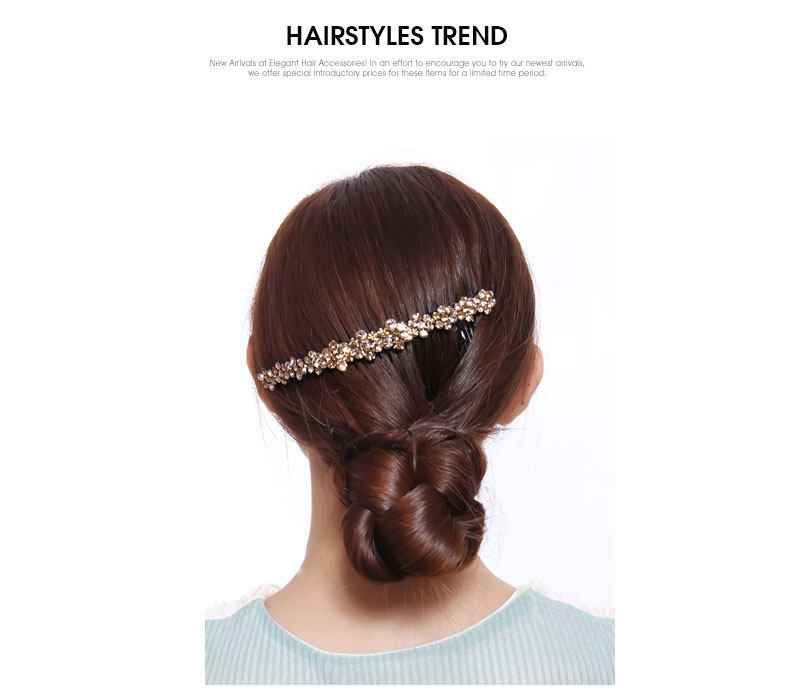 Accessoire cheveux en Diamant Crystal - Ref 1200338 Image 14