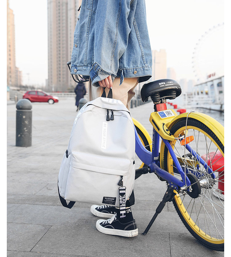 Túi nữ phiên bản Hàn Quốc Harajuku ulzzang khuôn viên cảng gió ba lô nam chụp hình du lịch ba lô thủy triều học sinh trung học balo đẹp nam