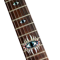 Japanese produced JOCKOMO P91 Mysterious Eyes Electric Guitar Bass Indicator Stickers DIY Decorative Stickers