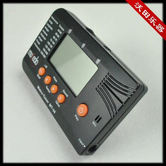 Little Angel Musdo Tuyệt vời MT-30 Guitar Bass Tuner Metronome Chỉnh nhạc cụ - Phụ kiện nhạc cụ dây đeo guitar