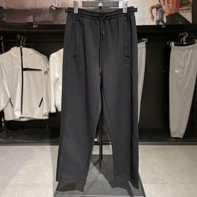 Adidas Trefoil Men's Sweatpants Spring/Winter Knitted Casual Straight-Leg Trousers Jd3331Ij0707Il5181 Adidas Trefoil Men's Sweatpants Spring/Winter Knitted Casual Straight-Leg Trousers Jd3331Ij0707Il5181