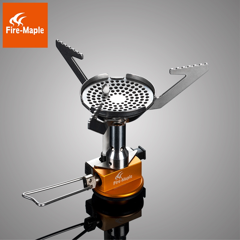 Fire maple Qingfeng integrated stove head outdoor camping portable gas stove ultra-light stainless steel windproof field stove stove