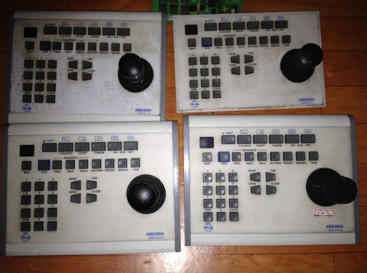 PELCO Keyboard repair KBD300A CM9760-KBD keyboard repair PELCO Monitor keyboard repair