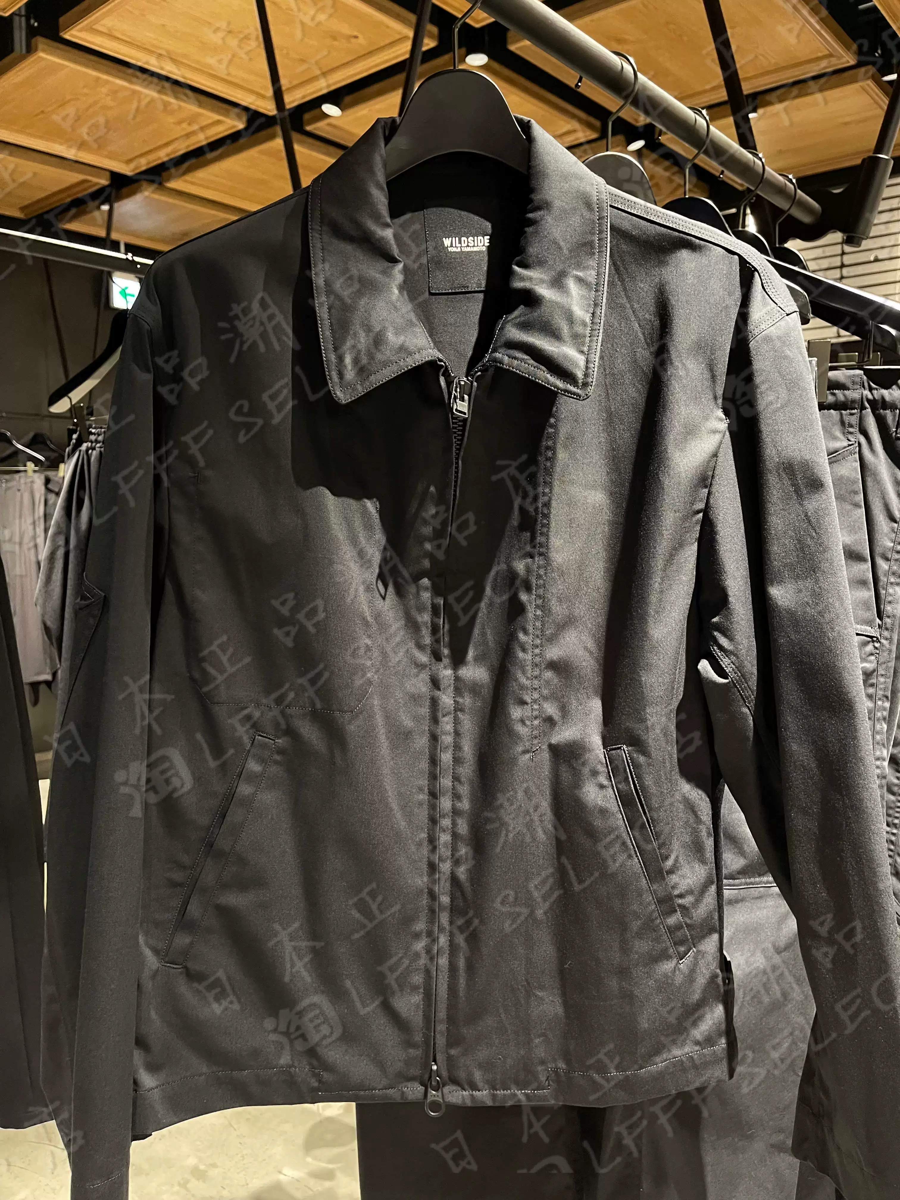 Японский закупочный агент Yohji Yamamoto WILDSIDE тканый материал карманный дизайн молния куртка