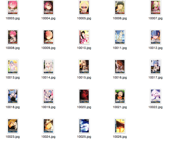 WS black and white double wing card RE0 pre-set unique