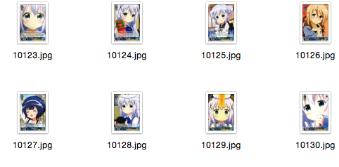 WS Black and White Wing Card Point Rabbit Blue C Card