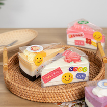 Triangle Mousse Cake Cup Tiramisu Fruit Bailing Yogurt Yogurt Sweet disposable cup West Point packing box