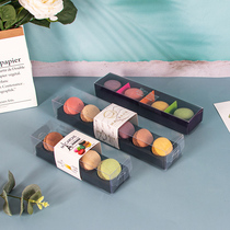 Four six macarons box egg yolk crisp snow Mei Niang 4 6 high-grade xixianie box baking box