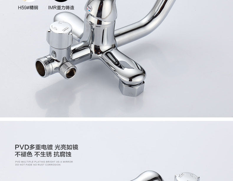 товар из китая led恒温数显淋浴花洒 全铜明暗装花洒淋浴器 冷热水龙头套装 Full grace