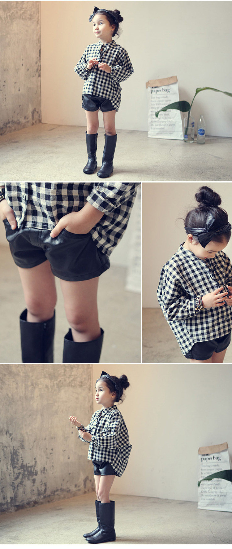 Chemise fille à manche longue - Ref 2085550 Image 9