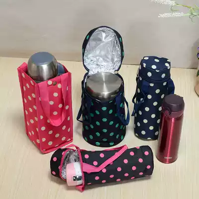Thickened cup cover aluminum foil heat insulation, anti-fall, heat preservation, cold water cup cover, glass bag, large, medium and small cup storage bag