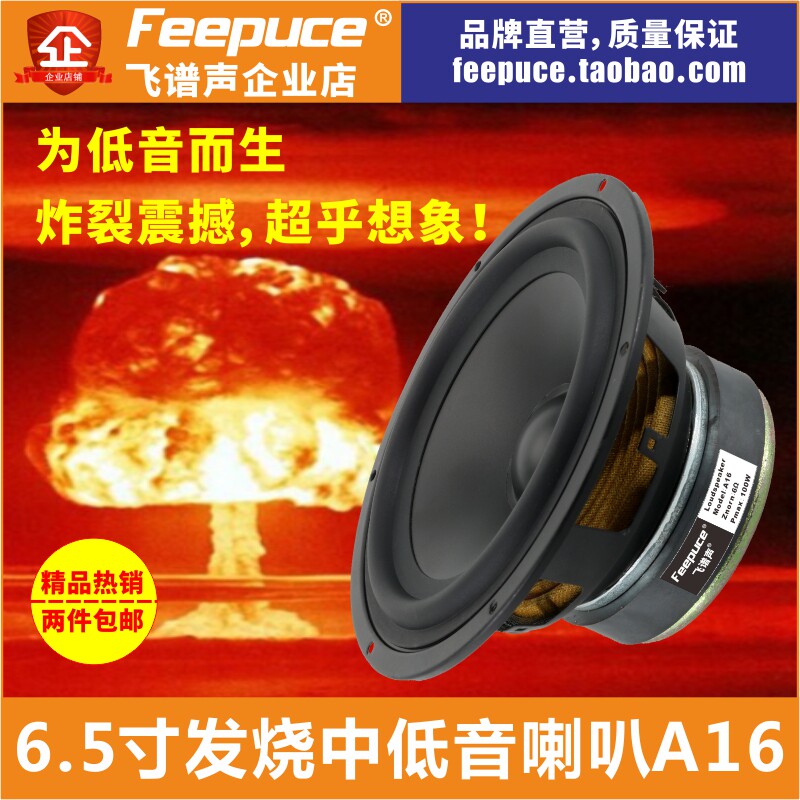 6 5 Inch Bass Horn Fever Home Hifi Sound Speaker Speaker Horn Fly Spectrum Sound Feepce A16