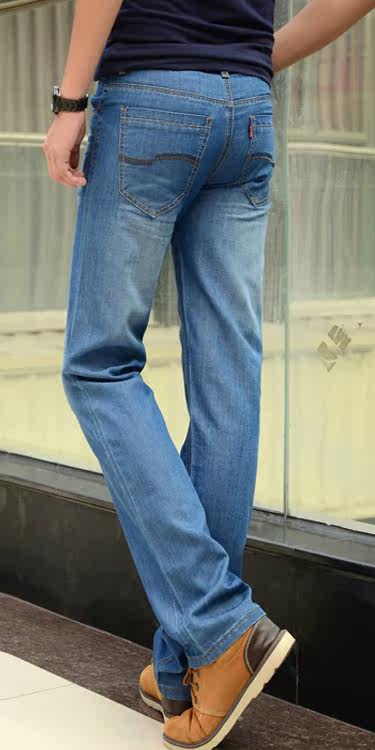 Jeans pour jeunesse en coton pour printemps - Ref 1481684 Image 10