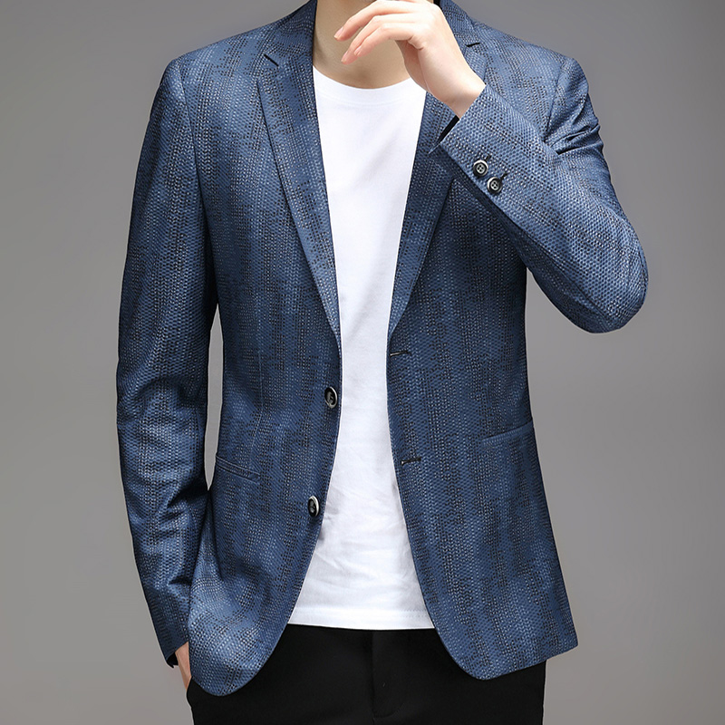 2021 Spring men's casual Western suit Body Style Fashion Metropolitan Style Men's Business Casual Fashion 100 hitch