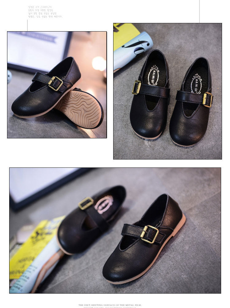 Chaussures enfants en autre ronde suture de voiture pour printemps - semelle tendon - Ref 1002883 Image 20