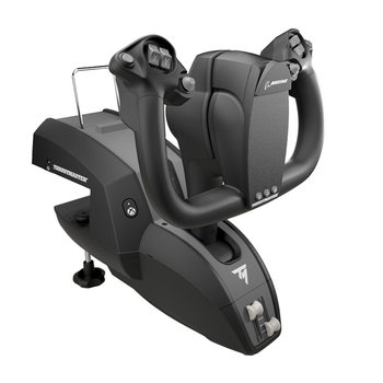 Thrustmaster Yoke Boeing Flight Simulator Joystick Throttle Civil Aviation Model Flight Handle Xplan Officially Authorized Metal Body Supports Xbox and Pc Computers
