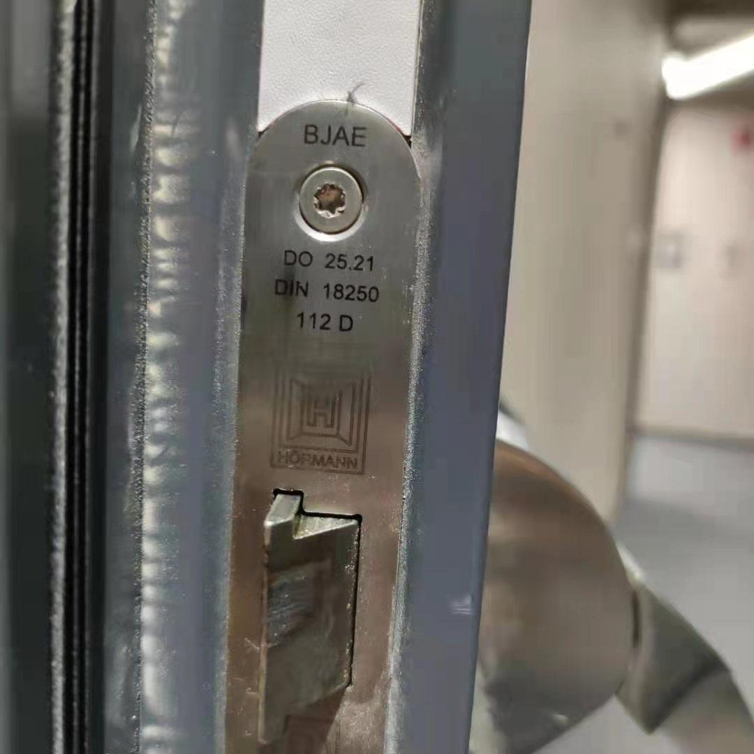 German Hormann Fire Door HORMANN STAINLESS STEEL LOCK BODY