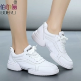 Летняя белая обувь, дышащие танцующие туфли, мягкая подошва