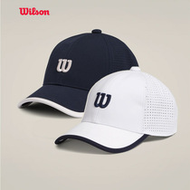 威尔胜Wilson PERFORATED CLASSIC经典LOGO棒球帽可调节网球帽