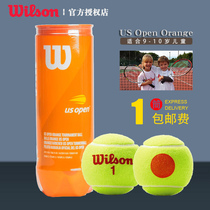 Wilson Wilson Childrens Stretch Tennis Teen Teen Teen Slow Training Orange Ball Green Ball Seal Canned