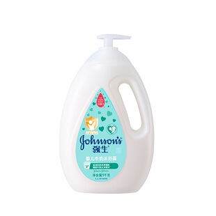 拍2件！强生婴儿牛奶沐浴露1000ml
