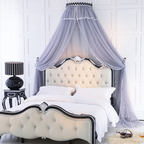 Single-door mosquito net 18 m bed double household 1 5m court landing Princess wind encryption thickened bed mantle 2