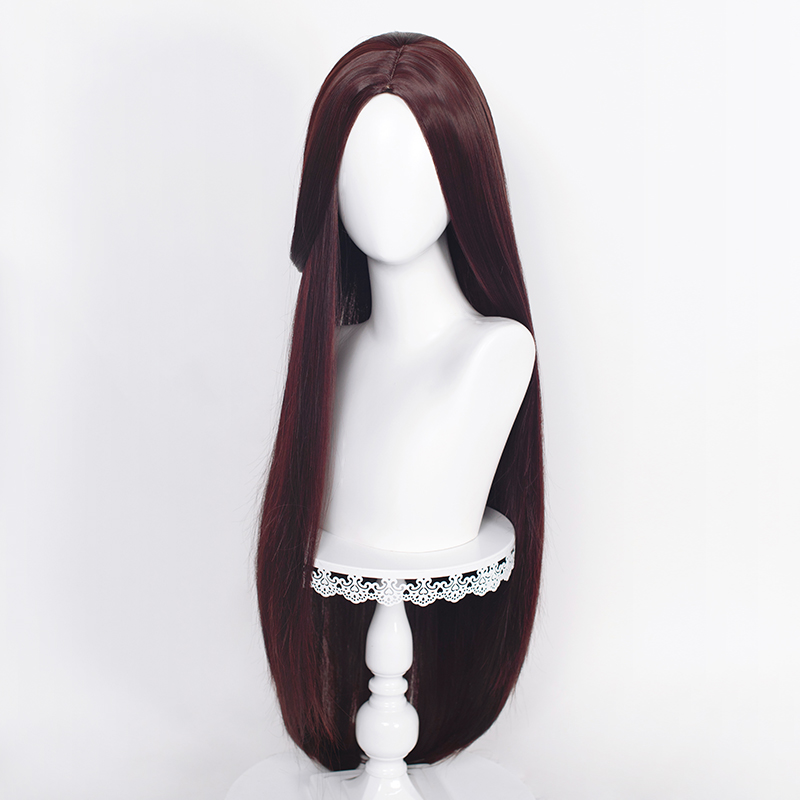 Style 7Diffuse US China branch 1 m long straight 100 cm Polychromatic hair Mother modelling Practice Universal use cos Wigs False hair silica gel scalp top