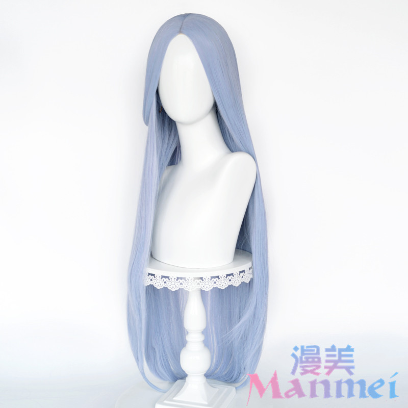 Style 22Diffuse US China branch 1 m long straight 100 cm Polychromatic hair Mother modelling Practice Universal use cos Wigs False hair silica gel scalp top
