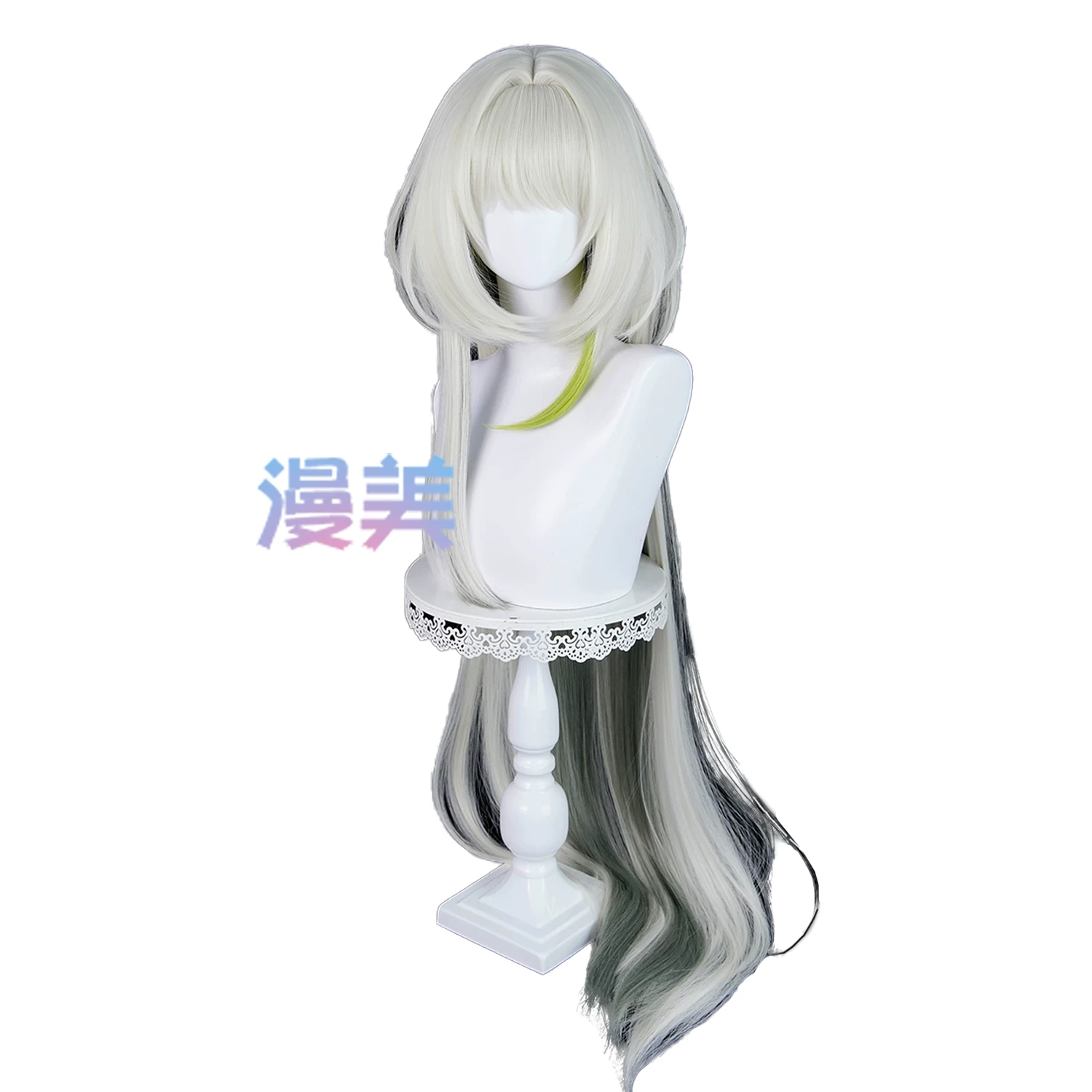 漫美 Arknights Kelsey Sihengtuo special long hair cos wig scalp top