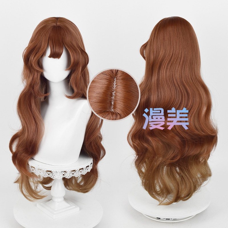 Comic-Style Identity V Little Girl Orythidecos Wig, Realistic Scalp, Color Gradient