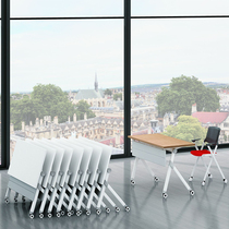 Simple modern training table long table negotiation table conference table long table strip classroom table removable folding training table