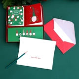 Рождественская открытка, креативный защитный амулет, карточки для детского сада, европейский стиль, простой и элегантный дизайн