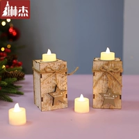 琳杰 Рождественская ретро свеча, электронный декор, китайский стиль