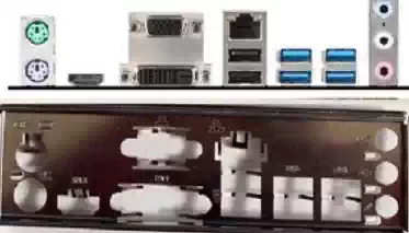 00111 original MSI H170M B150M PRO-VDH motherboard baffle IO block physical non-custom