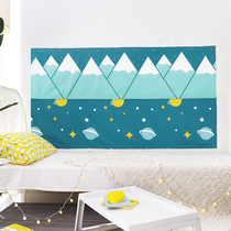 Room Pint Original Dormitory Wall wall hanging cloth Dust Cloth Isolation Cloth Wall Decoration Cloth Background Cloth