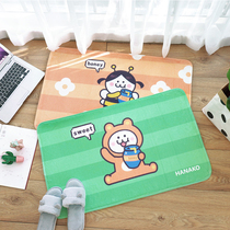Room Pint Mat Cushion Net Red Bedroom Bedside Cushion Footbed Winter Cute Cartoon Ground Mat Bathroom Mat in the door mat