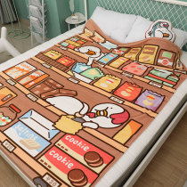 Room Pint No Duck Winter Blankets Flannel Flannel Suede Slim blankets to be covered by single blanket bed linen air conditioning blanket
