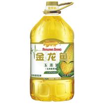 Golden Dragon Fish Edible Oil Non-Transpressed Corn Oil 4L (New Old Packaging Random Issue)