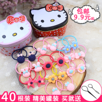 Batch Korean cute three-dimensional cartoon small rubber band baby children do not hurt tie hair Hairband princess hair rope accessories