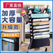 Student stationery large capacity hanging book bag high school student book bag desk containing student hanging table side cashier bag