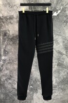 Aina Ridai Thom Brown 20 spring and summer TB black dark stripes four bars slim fit Joker pants men and women tide