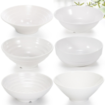 A5 melamine noodle bowl imitation porcelain bowl commercial Ajisen ramen bowl plastic rice noodle soup noodle bowl reverse bowl spicy hot Bowl