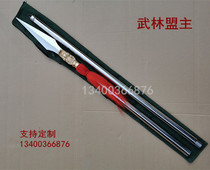 Long Gun Big Gun Barking Gun Stainless Steel Red Tassel Gun Spear Performance Tai Chi Long Shot Dragon Gun Dragon Gun Dragon Big Gun Without Blade